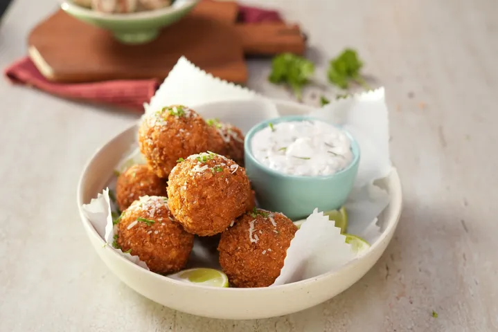 Crispy Mushroom Fritters - YT