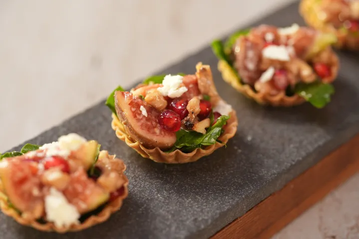 Feta Salad Tarts - YT
