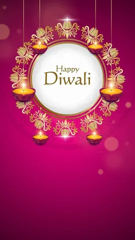 Purple and Gold Traditional Diwali Greetings Instagram Post (1)