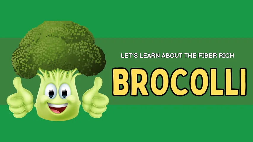 Vegetable Presentation in Colorful Illustrative Style