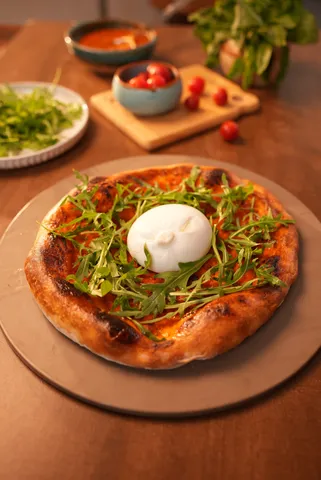 Burrata Pizza - YT