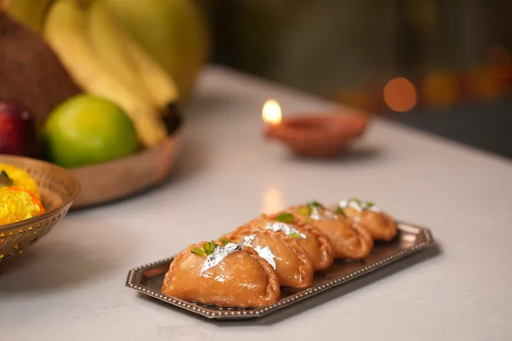 Dry Fruit Gujiya- Chaath Pooja 3 - YT