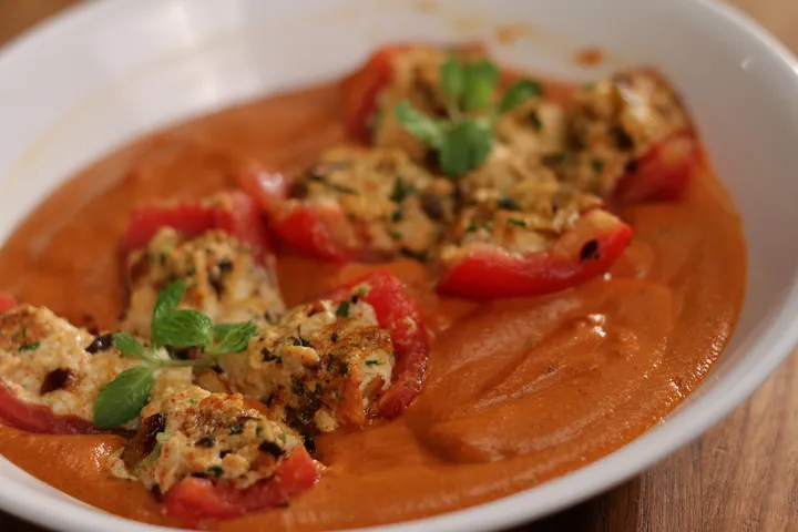 Stuffed Tomatoes in Tomato Gravy - TT-19.JPG