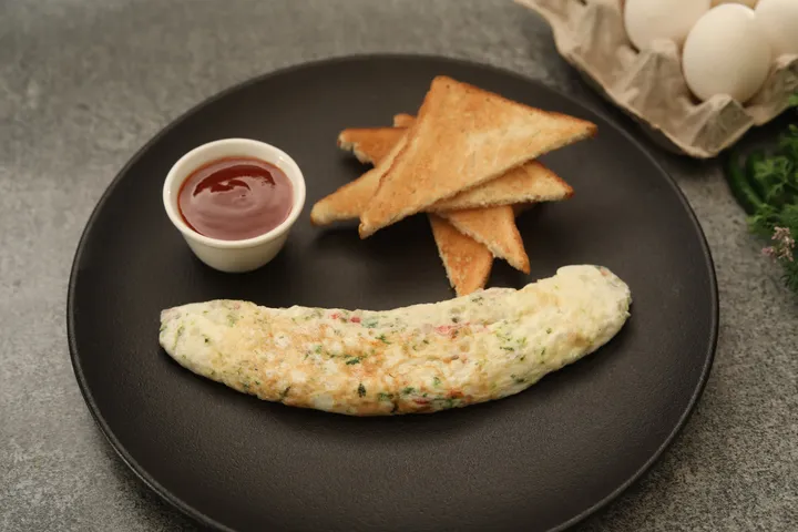 Masala Egg White Omelette 3