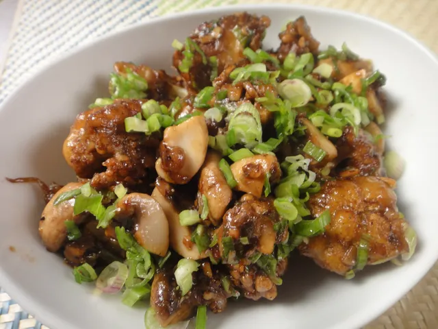 Gobhi Mushroom Chilli Fry