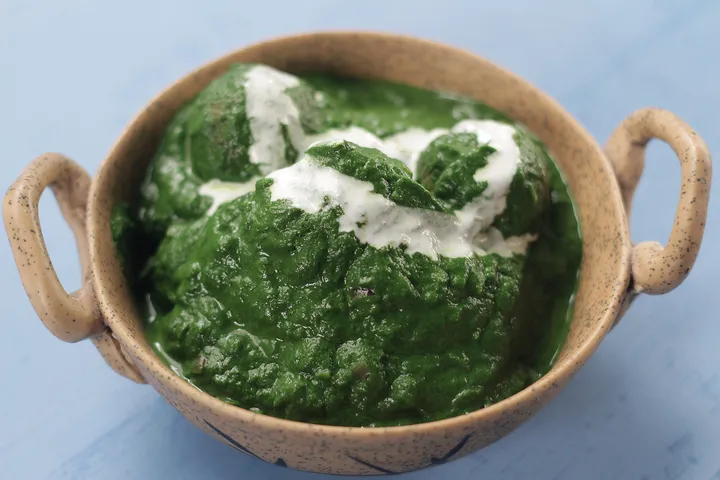 Corn Kofta With Spinach Curry - YT.JPG