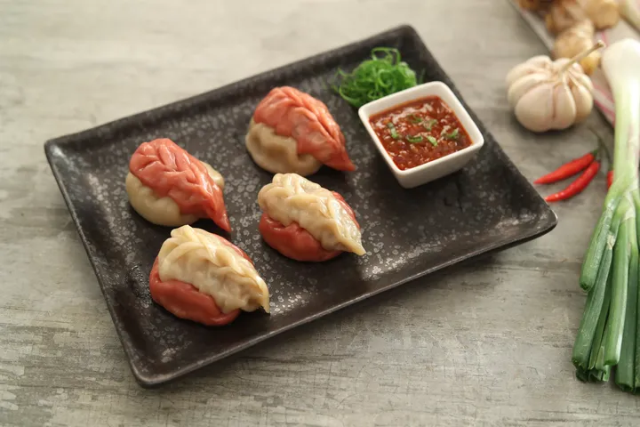Prawn Momos - YT