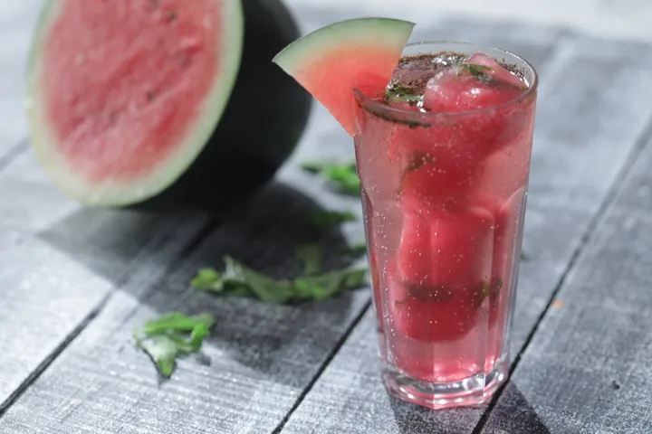 Watermelon and Rose Cube