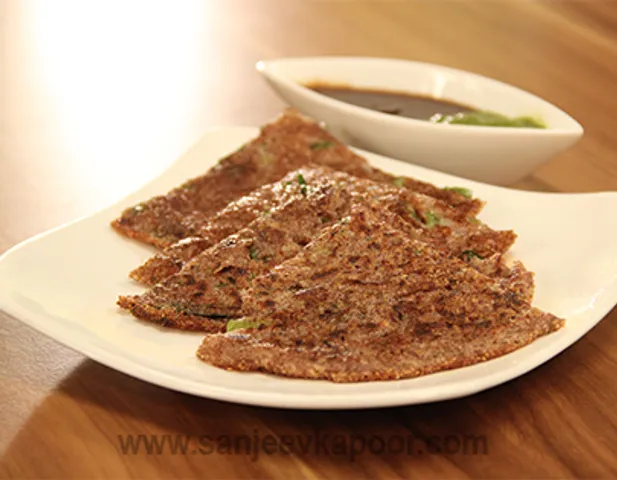 Instant Ragi Uttapam
