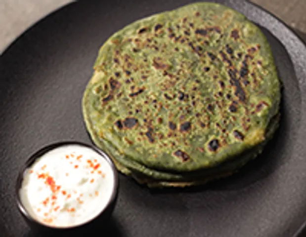 Aloo Palak Parantha - SK Khazana