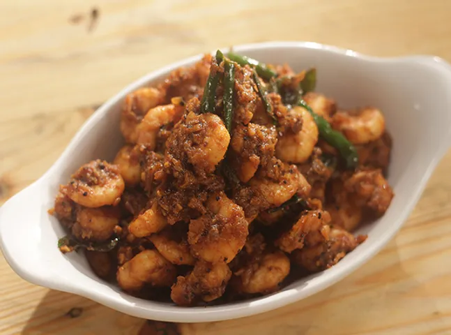 Prawn Sukka - SK Khazana