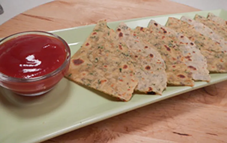 Paneer Missi Roti