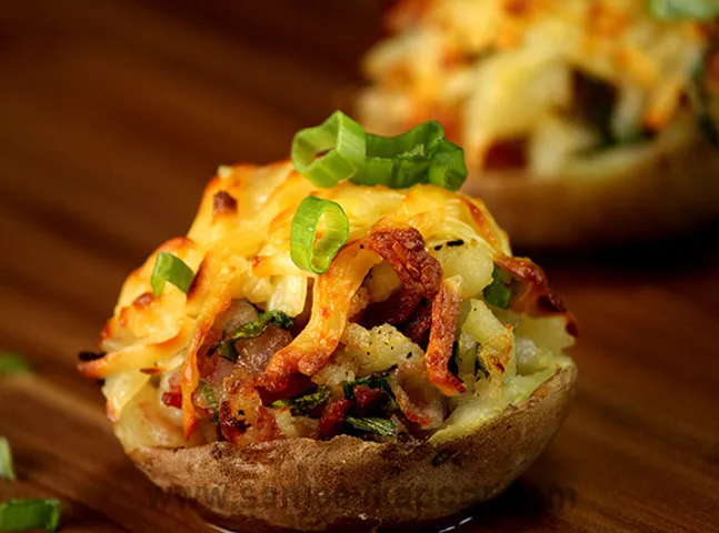 Over Loaded Potato Skins