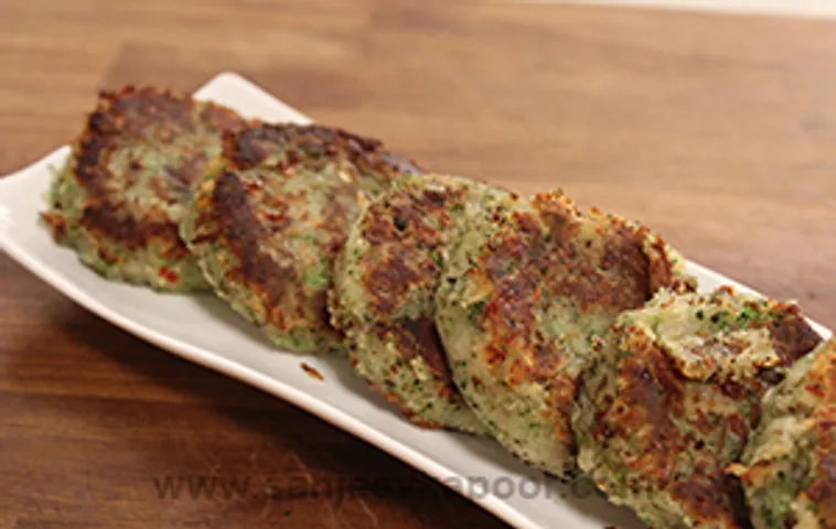 Broccoli and Sweet Potato Cakes
