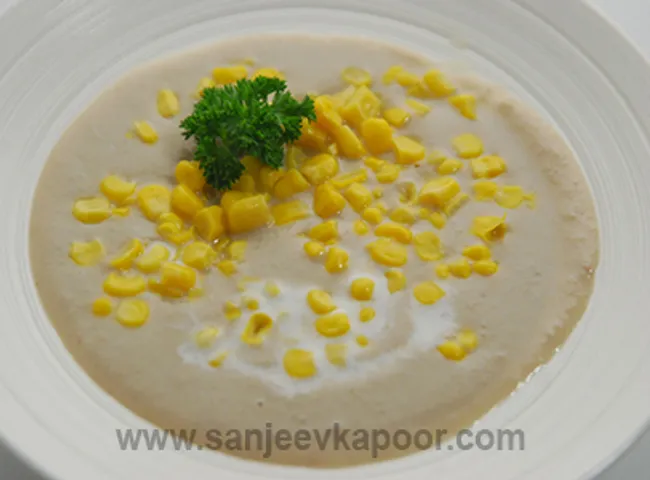 Creamy Mushroom and Corn Soup