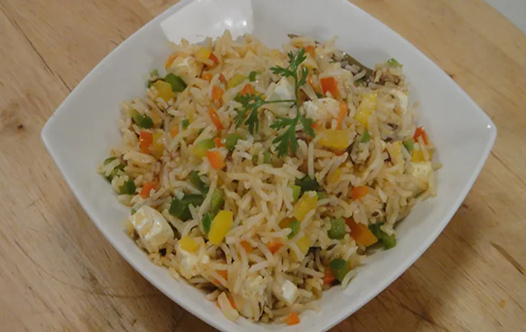 Achari Paneer Rice