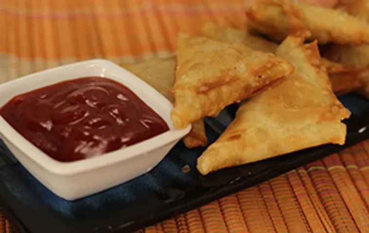 Jain Poha Samosa