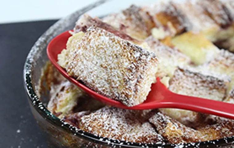 Strawberry Bread Pudding