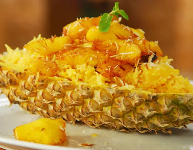 Sweet Rice With Fruits