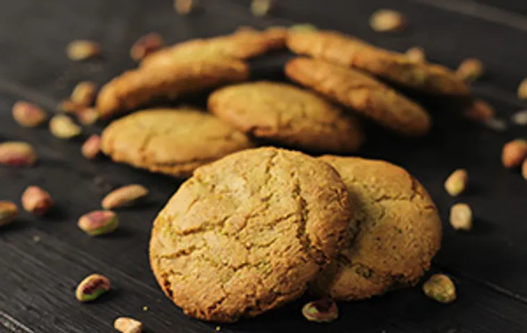 Flourless Pistachio Cookies