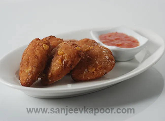 Corn and Cashew Cutlet