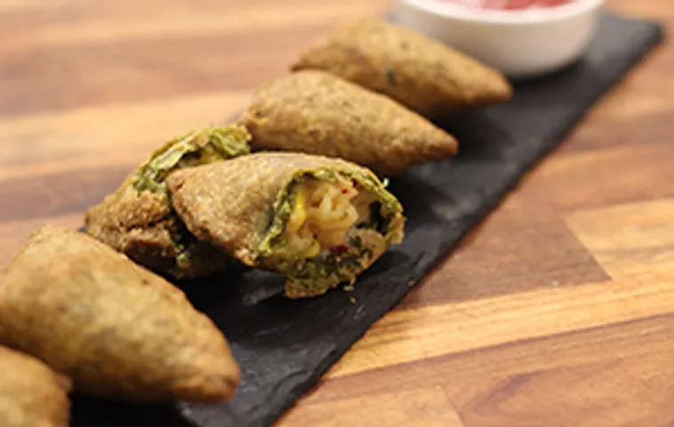 Pesto Samosa