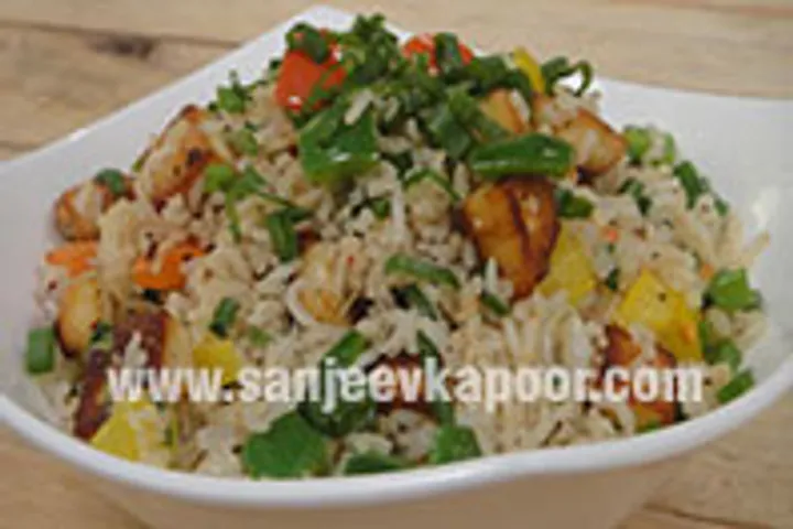 Paneer Pepper Rice