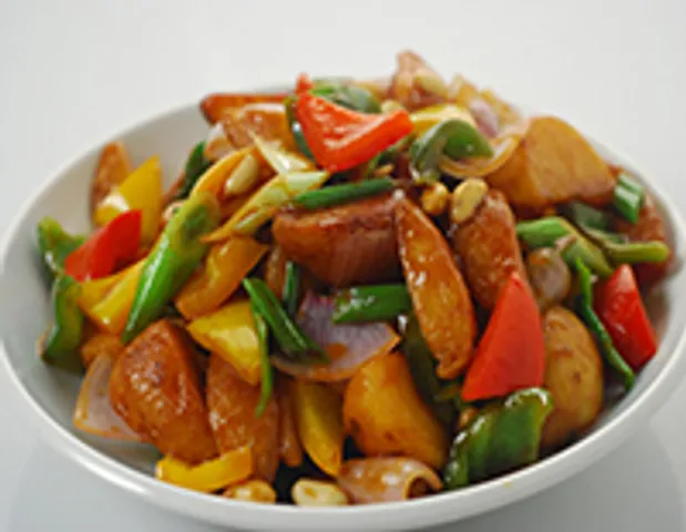 Potato Kung Pao Style