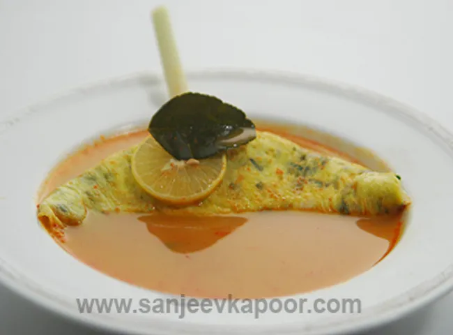 Thai Omelette Soup