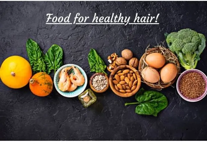 Food for healthy hair