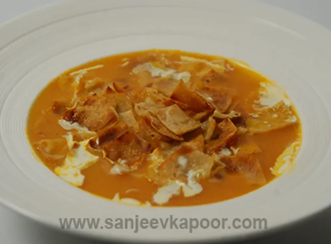 Tomato and Roti Soup