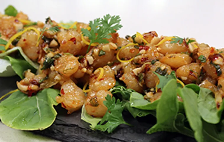 Chilli Garlic Shrimps