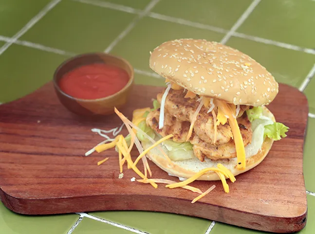 Peri Peri Chicken Burger - SK Khazana