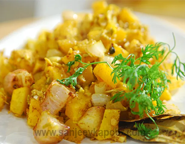 Baked Red Pumpkin Masala