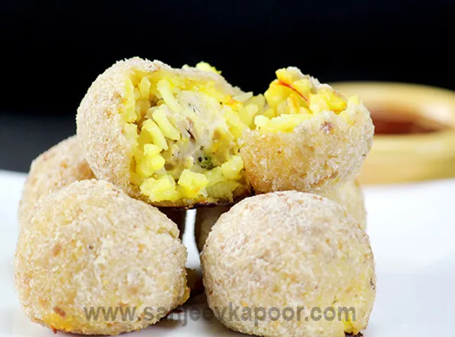 Chicken Stuffed Arancini