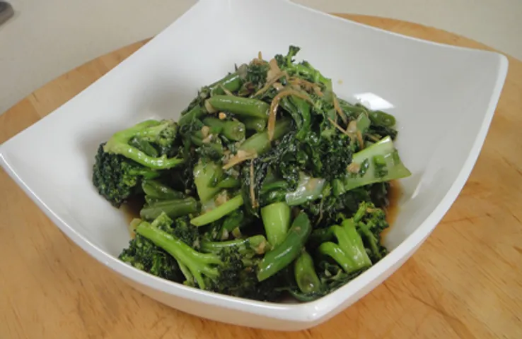 Green Vegetable Stir Fry