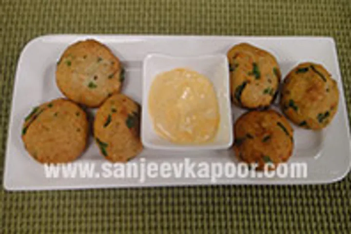 Potato Cheese and Spinach Croquettes