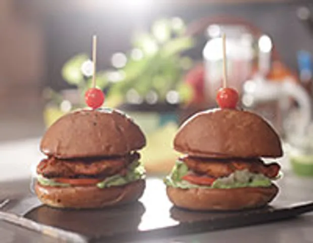 Tandoori Chicken Burger-SK Khazana