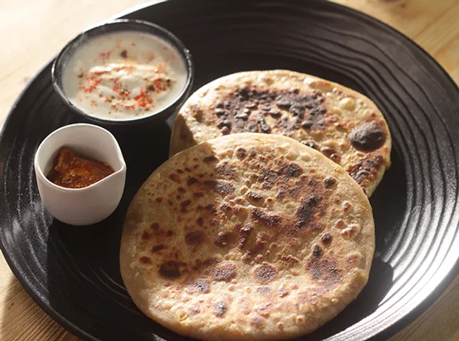 Soya Parantha - SK Khazana