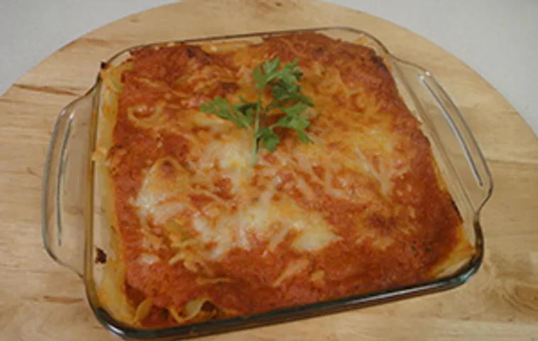 Paneer Bhurji Lasagna