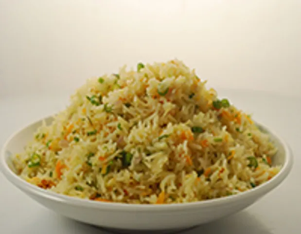 Butter Garlic Vegetable Fried Rice - Cook Smart