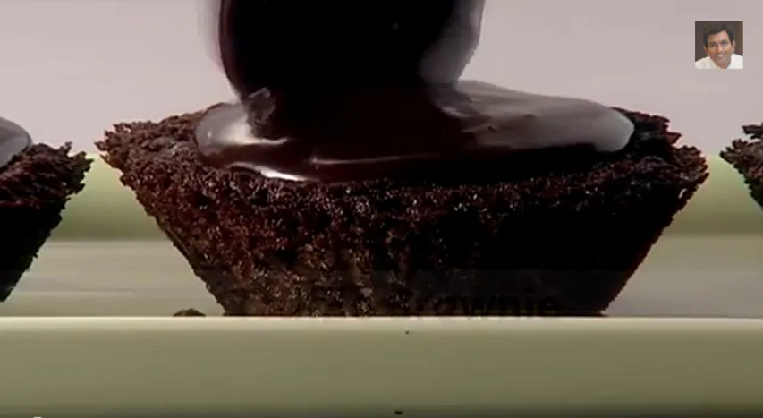 Christmas Truffle Brownie