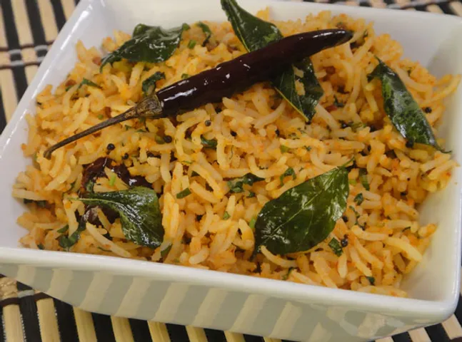 Ghee Molaga Podi Rice