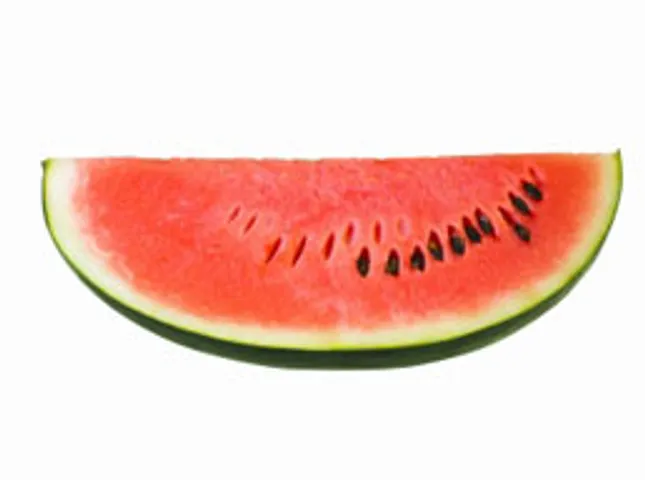 Flash a big smile with a slice of watermelon