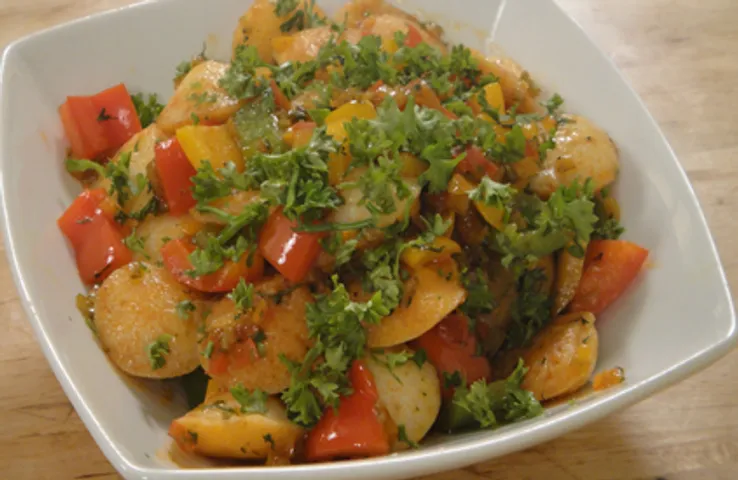 Jain Schezwan Mini Idlis