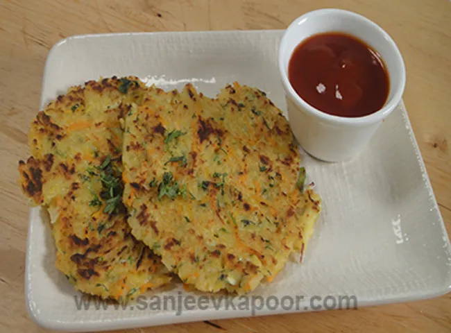 Cooked Rice Pancakes
