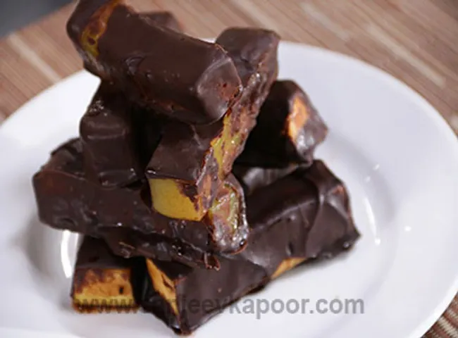 Red Pumpkin Chocolate Fingers