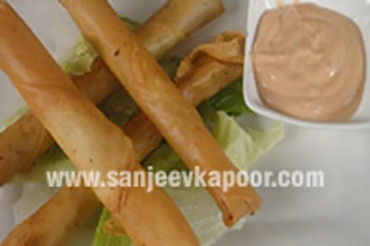 Mushroom and Cheese Cigars 