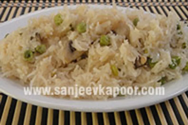 Mushroom Peas Pulao