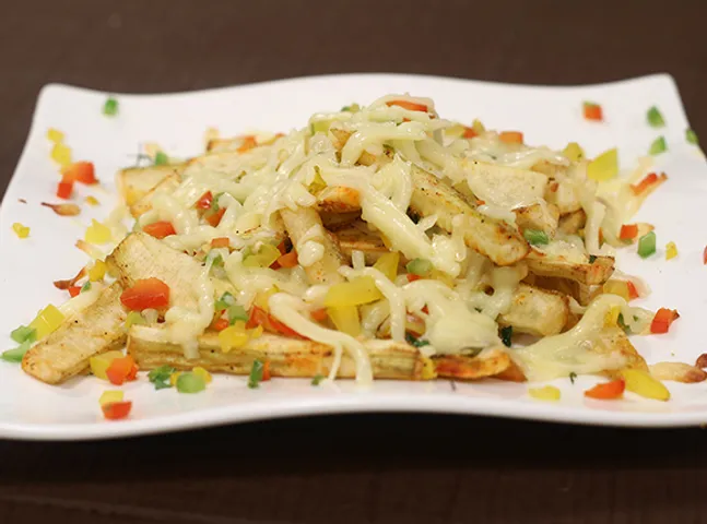 Banana Fries with Cheese-SK Khazana 